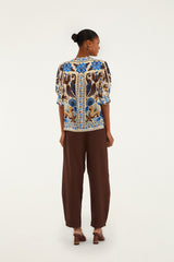 Sand Nature Land Blouse | FARM Rio Women