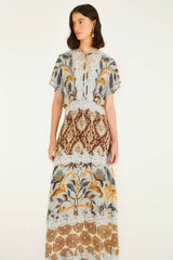 Mixed Snake Garden Maxi Dress | FARM Rio | FARM Rio Women