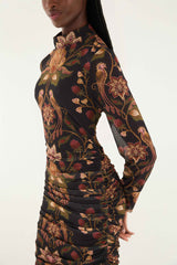 Black Berry Garden Tulle Midi Dress | FARM Rio | FARM Rio Women