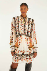 Cream Berry Garden Mini Dress | FARM Rio | FARM Rio Women