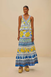 Off-White Zuli Low Rise Maxi Skirt | FARM Rio Women