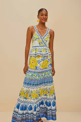 Off-White Zuli Low Rise Maxi Skirt | FARM Rio Women
