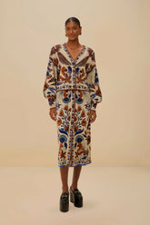 Sand Nature Land Knit Skirt | FARM Rio Women