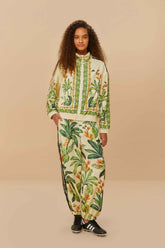 Adidas Tropical Breeze Cream White Pants | FARM Rio Women
