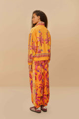 Adidas Tropical Breeze Bright Orange Pants | FARM Rio Women