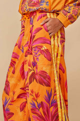 Adidas Tropical Breeze Bright Orange Pants | FARM Rio Women
