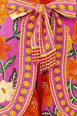 Pink Flower Tapestry Shorts | FARM Rio Women