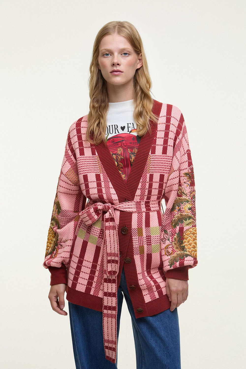 Luisa Embroidered Cardigan | FARM Rio | FARM Rio Women