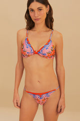 SICILY RUFFLE SIDE FULL BIKINI BOTTOM | FARM Rio Women