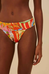 Multicolor Summer Picnic Bikini Bottom | FARM Rio Women