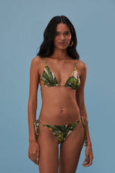 Banana Leaves Tie Side Bikini Bottom | FARM Rio Women