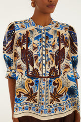 Sand Nature Land Blouse | FARM Rio Women