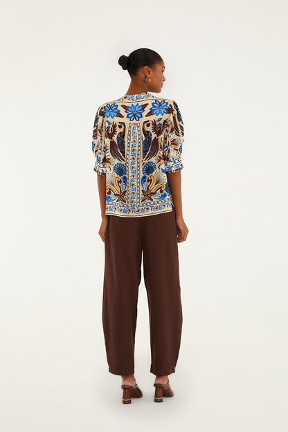 Sand Nature Land Blouse | FARM Rio Women