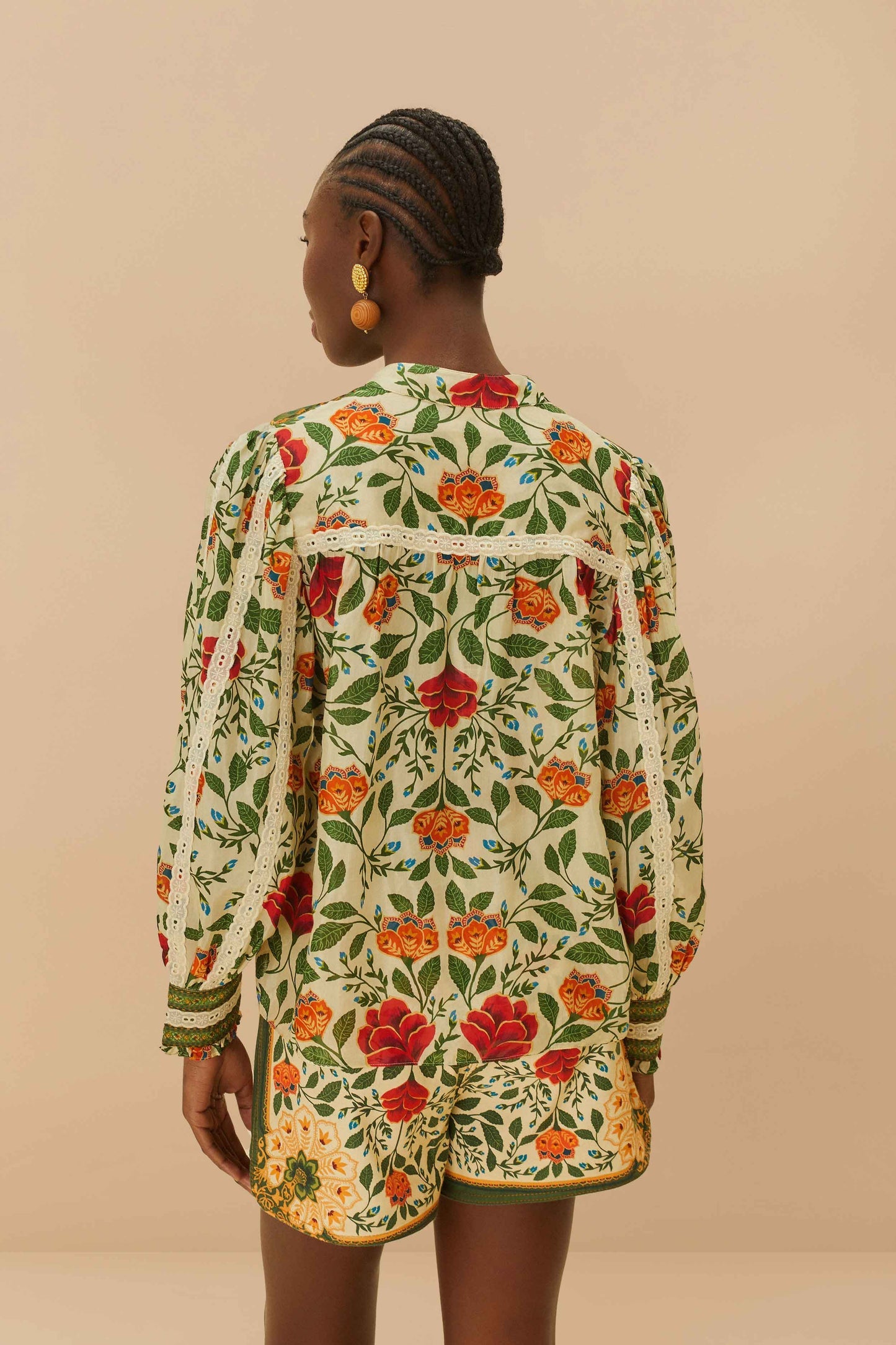 Sand Garden Tapestry Blouse | FARM Rio Women