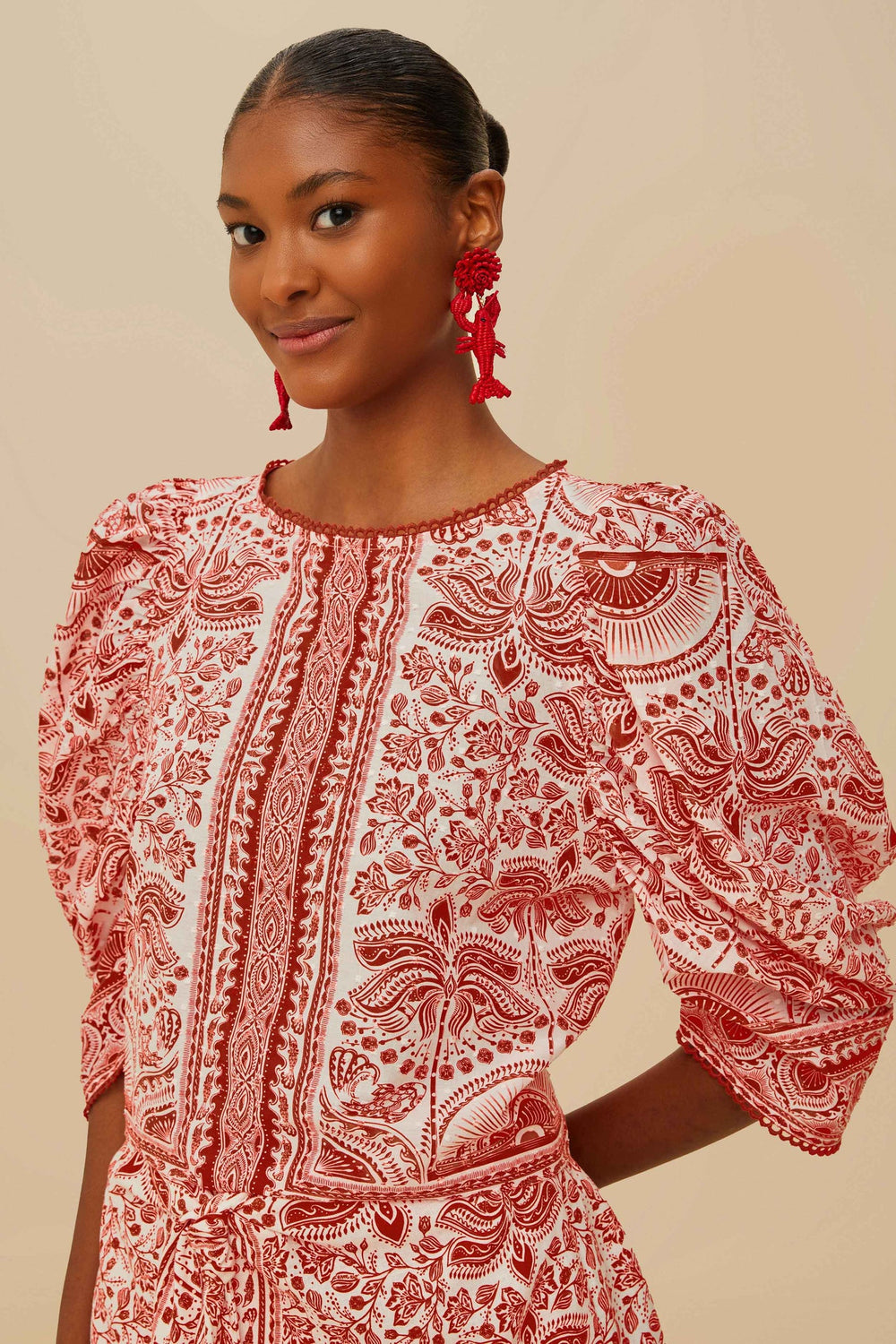 Red River Ride Blouse | FARM Rio Women