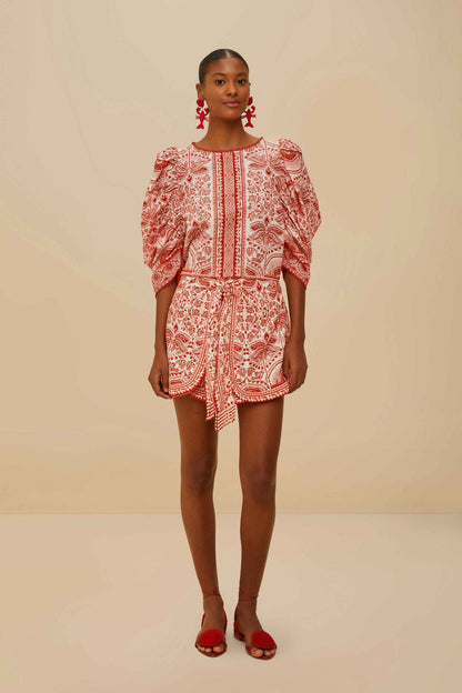 Red River Ride Blouse | FARM Rio Women