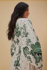 Forest Soul Off-White Maxi Dress | FARM Rio Women