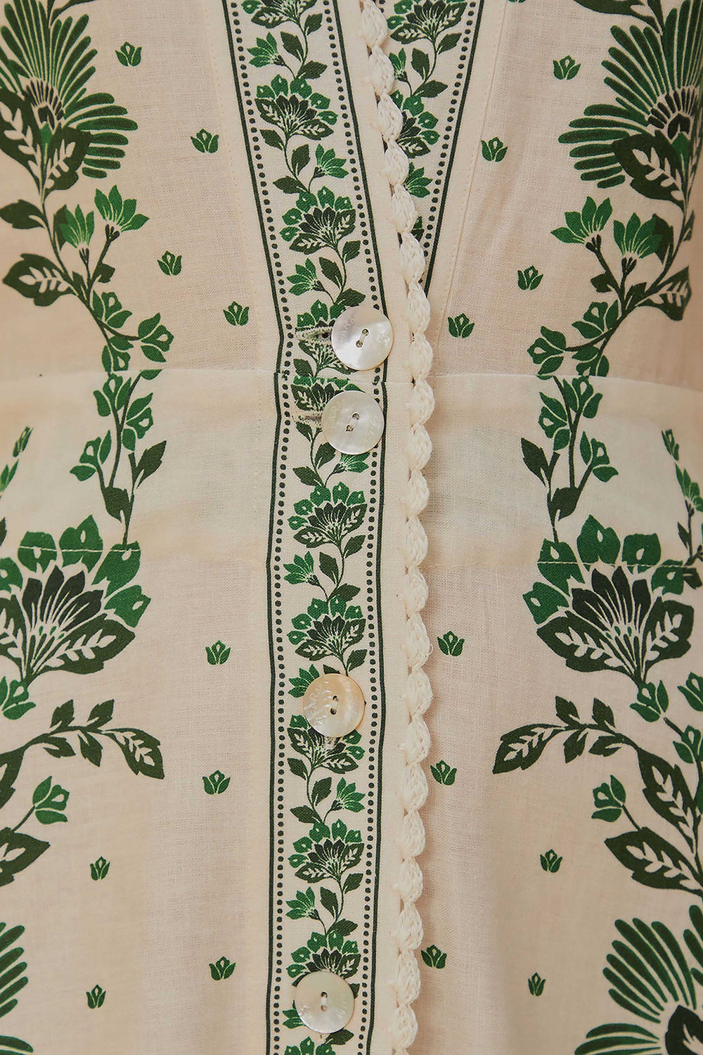 Forest Soul Off-White Maxi Dress | FARM Rio Women