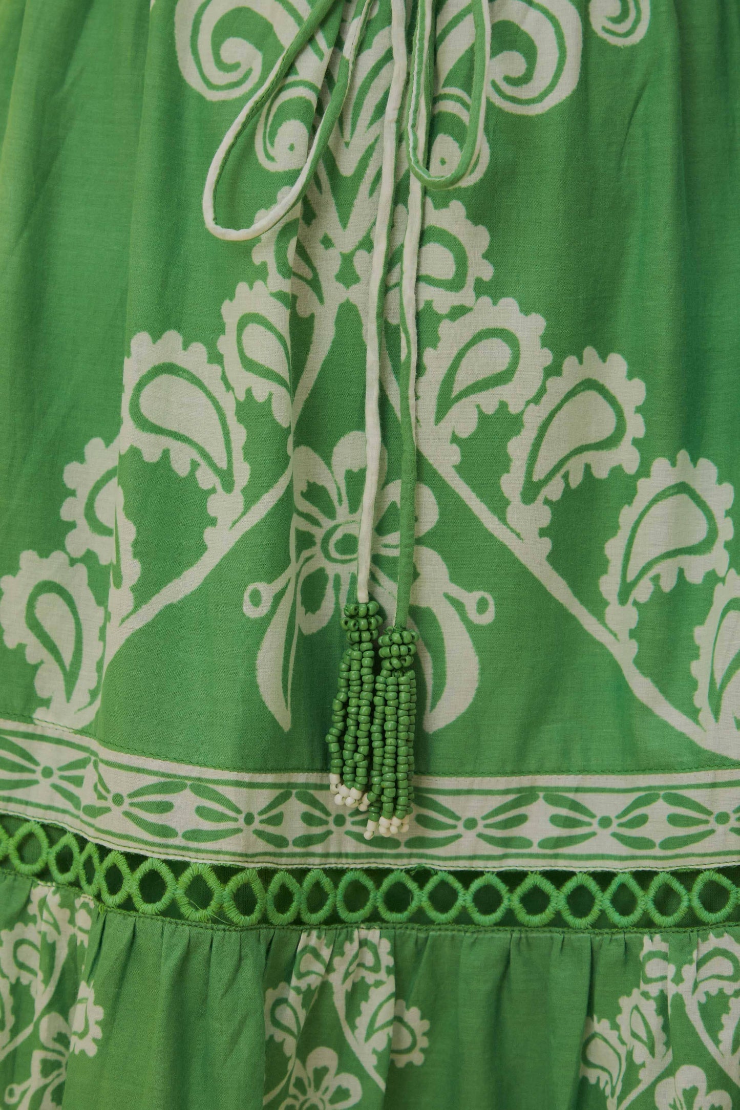 Green Sweet Garden Maxi Dress | FARM Rio Women