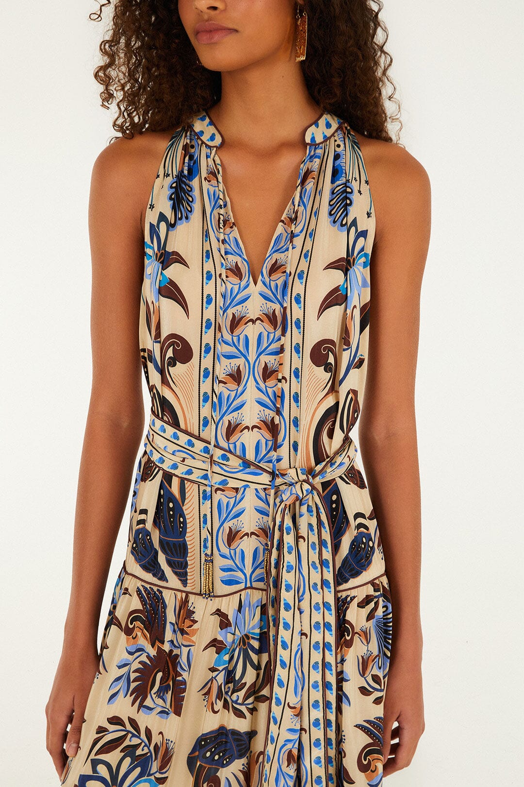 Sand Nature Land Maxi Dress | FARM Rio Women