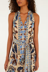 Sand Nature Land Maxi Dress | FARM Rio Women