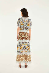 Mixed Snake Garden Maxi Dress | FARM Rio | FARM Rio Women