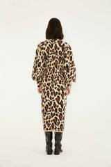 Leopard Print Knit Midi Dress | FARM Rio | FARM Rio Women