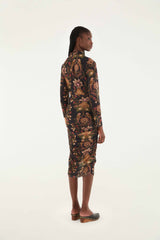 Black Berry Garden Tulle Midi Dress | FARM Rio | FARM Rio Women