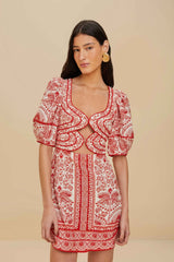 Red River Ride LENZING™ ECOVERO™ Euroflax™ Mini Dress | FARM Rio Women
