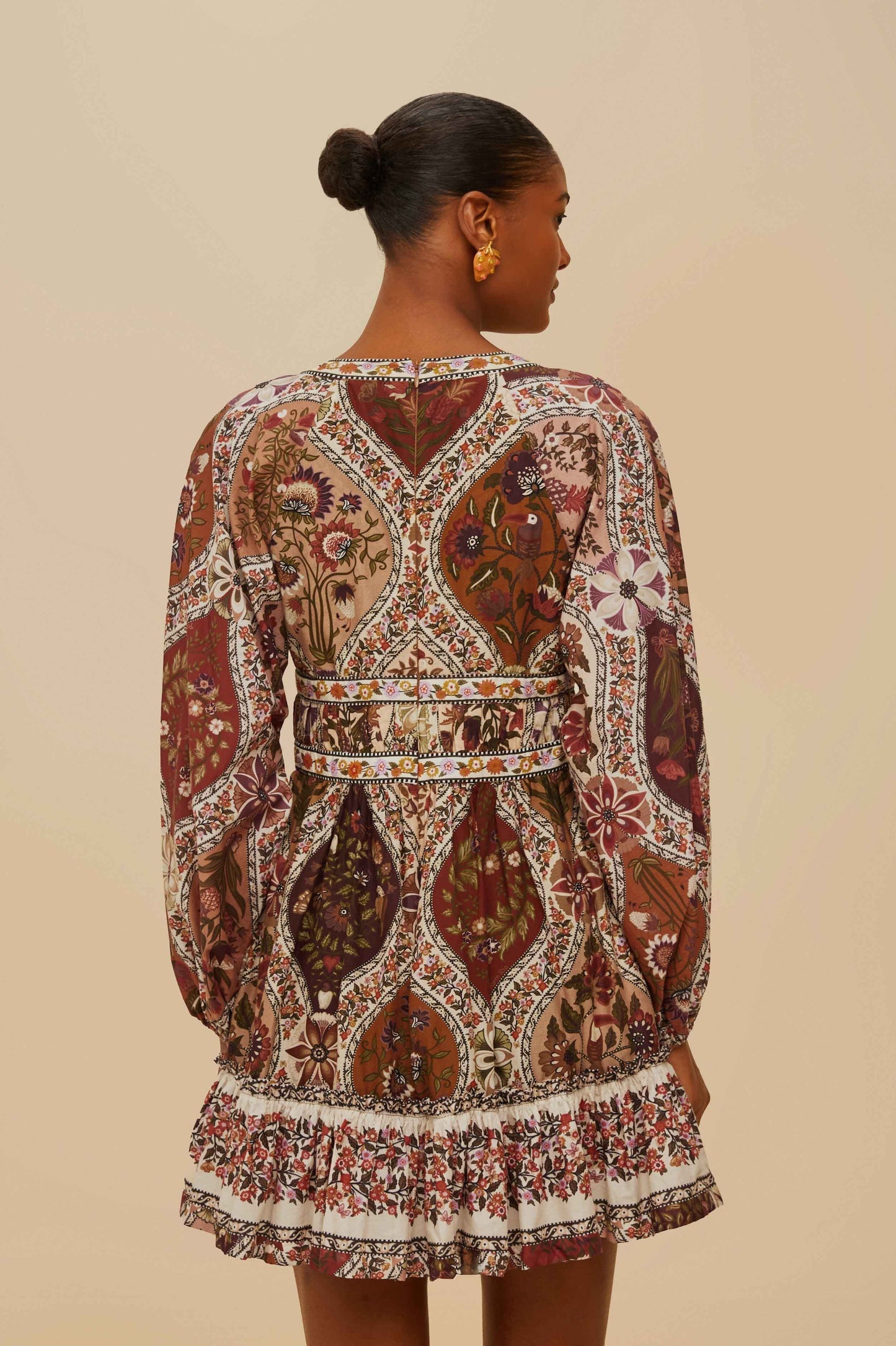 Multicolor Romantic Nature Mini Dress | FARM Rio Women
