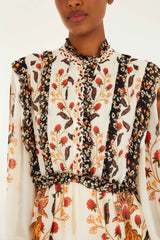 Cream Berry Garden Mini Dress | FARM Rio | FARM Rio Women
