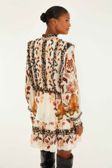 Cream Berry Garden Mini Dress | FARM Rio | FARM Rio Women