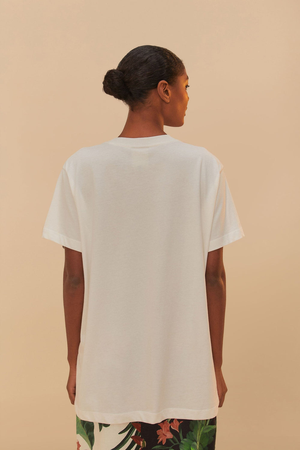 Off-White America Latina Relaxed T-Shirt | FARM Rio Women