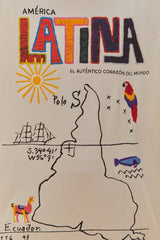 Off-White America Latina Relaxed T-Shirt | FARM Rio Women