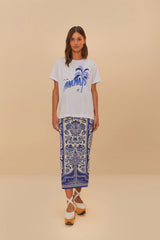Off-White Girls Rio Ipanema T-Shirt | FARM Rio Women
