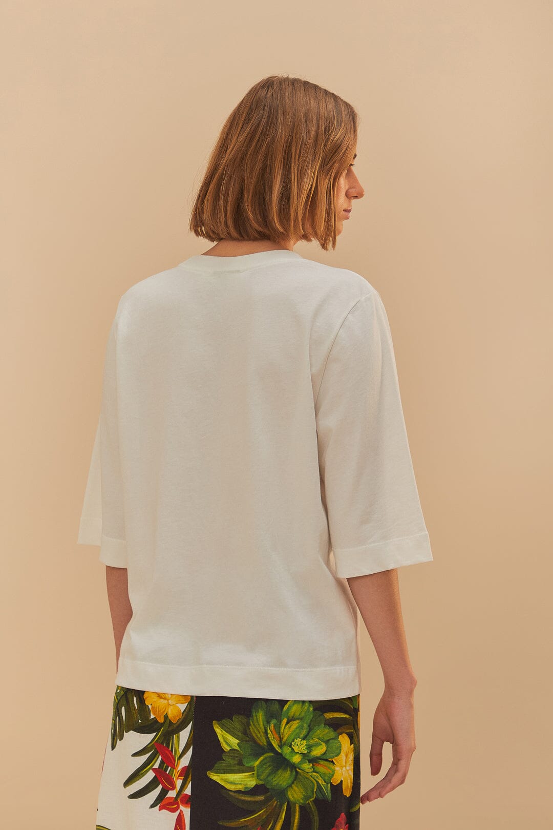Off-White Nature Lovers Toucans T-Shirt | FARM Rio Women