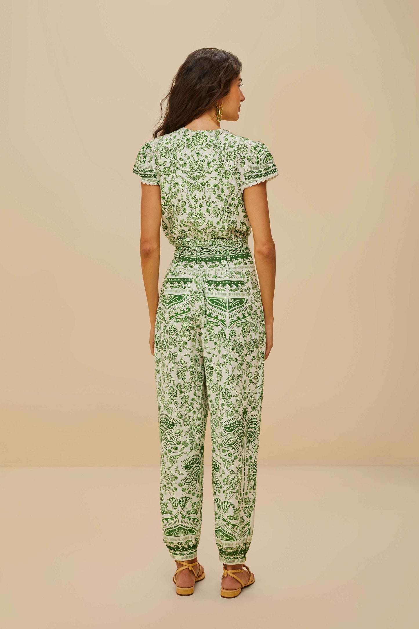 Green River Ride LENZING™ ECOVERO™ Euroflax™ Jumpsuit | FARM Rio Women