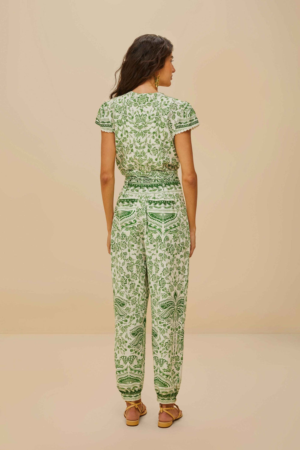 Green River Ride LENZING™ ECOVERO™ Euroflax™ Jumpsuit | FARM Rio Women
