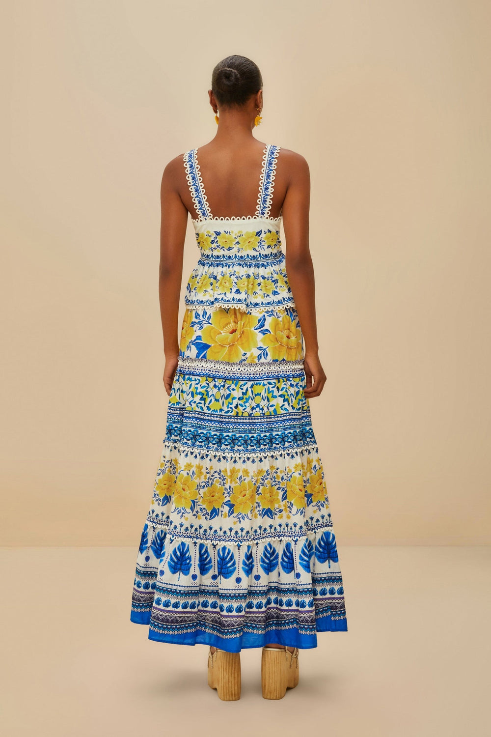 Off-White Zuli Low Rise Maxi Skirt | FARM Rio Women