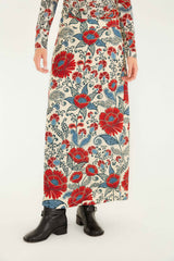 Sand Francesca Lenzing® Ecovero® Viscose Maxi Skirt | FARM Rio | FARM Rio Women