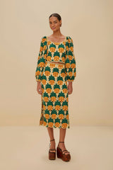 Sand Pineapple Crochet Skirt | FARM Rio Women