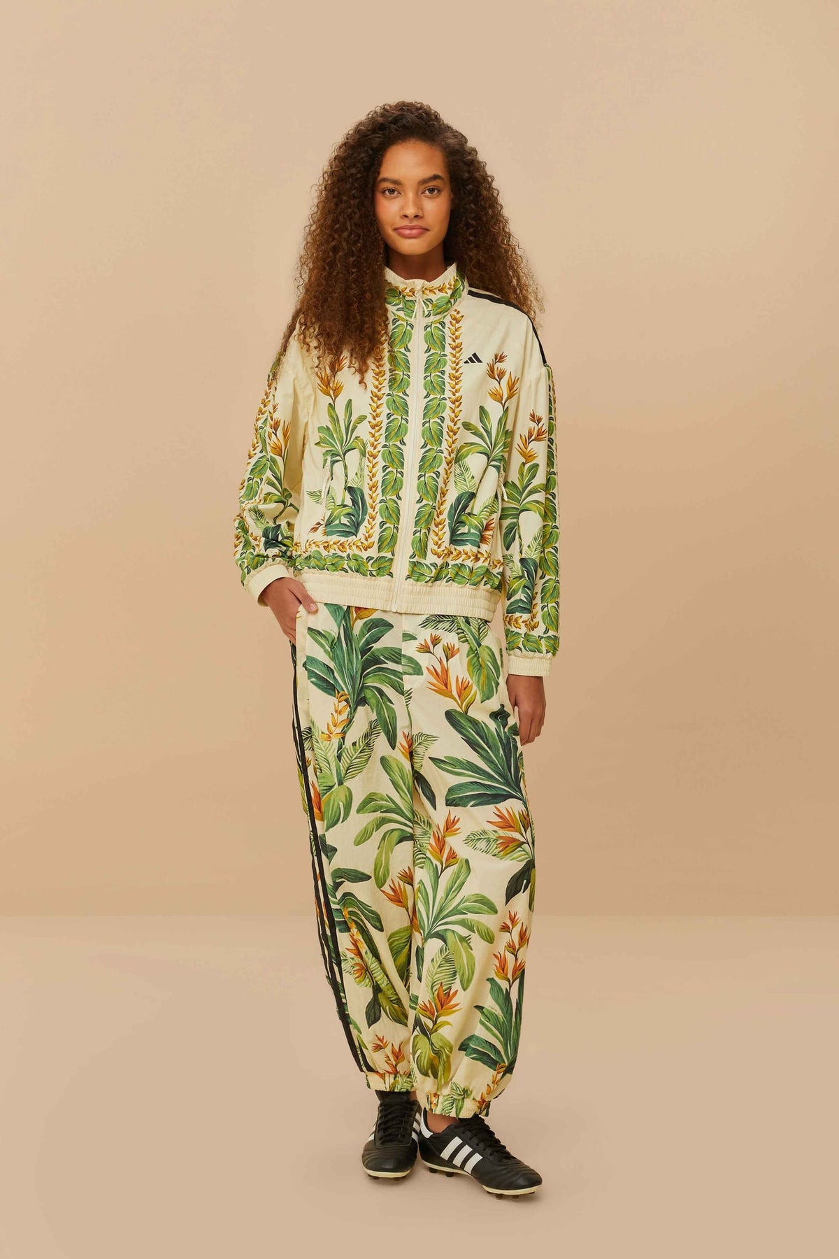 Adidas Tropical Breeze Cream White Pants | FARM Rio Women