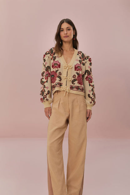 Bicolor High Waist Pants | FARM Rio Women
