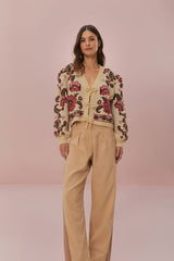 Bicolor High Waist Pants | FARM Rio Women