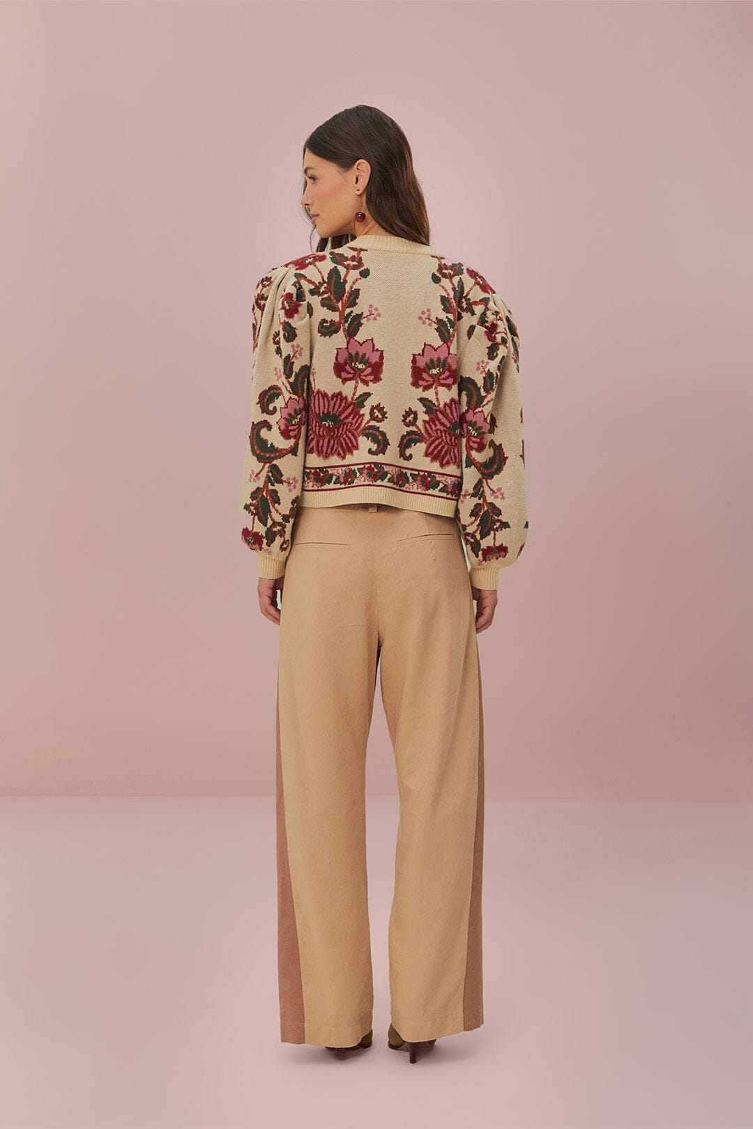 Bicolor High Waist Pants | FARM Rio Women