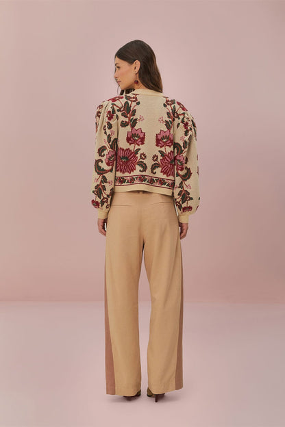 Bicolor High Waist Pants | FARM Rio Women