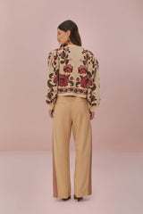 Bicolor High Waist Pants | FARM Rio Women