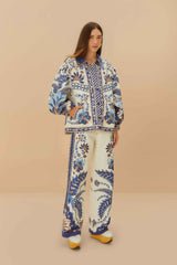 Off-White Encanto Tropical Pants | FARM Rio Women