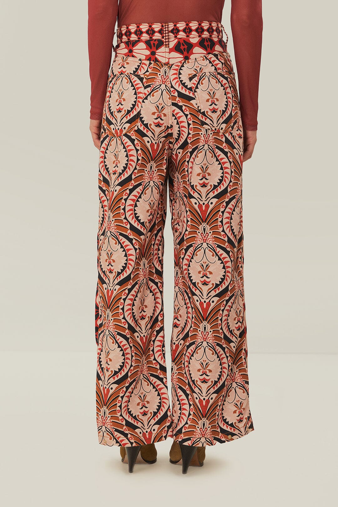 Brown Pineapple Jewelry Pants | FARM Rio Women