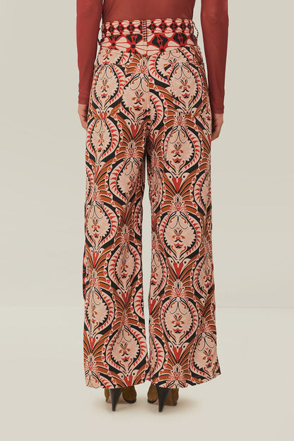Brown Pineapple Jewelry Pants | FARM Rio Women